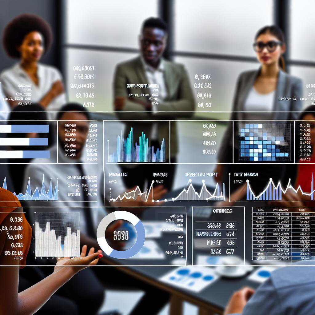 Un tableau de bord affichant des indicateurs de pe