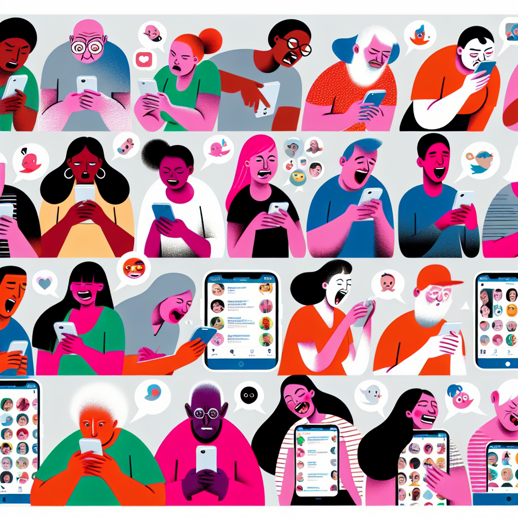 Une illustration montrant des personnes utilisant 