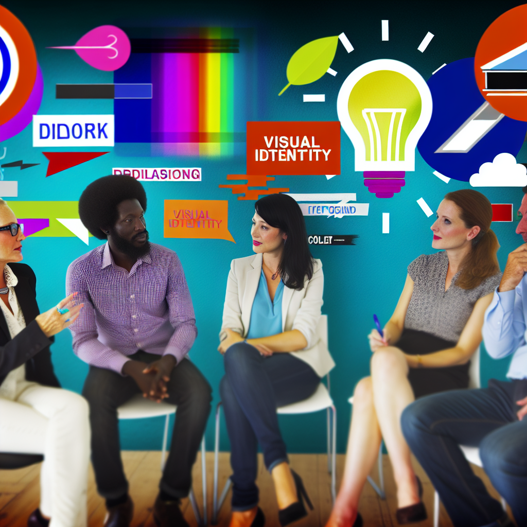 Une image montrant un brainstorming créatif avec d